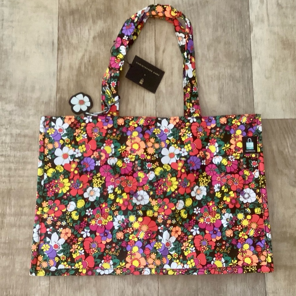 Christopher Kane Vibrant Floral Tote ‘The Psyche Floral’